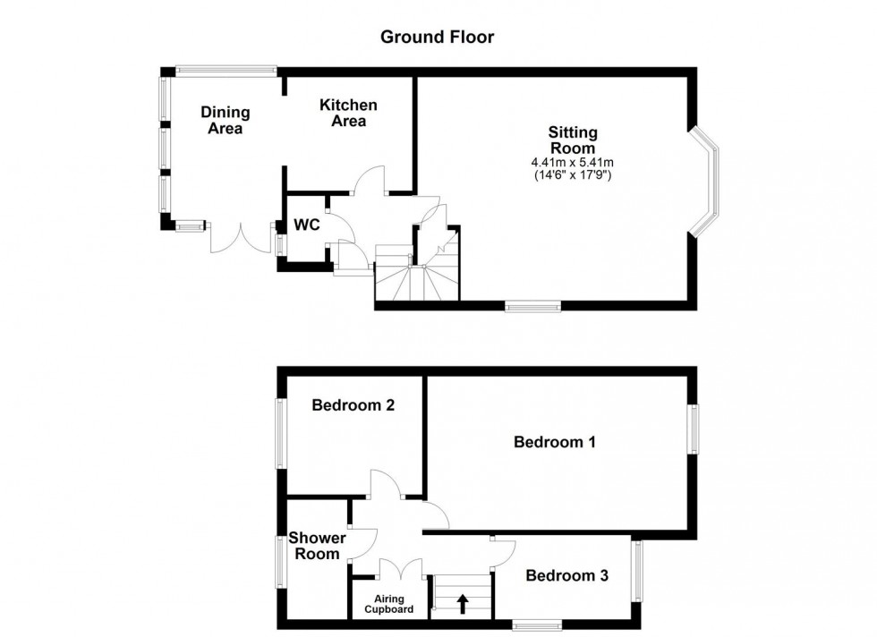 Floorplan for Church Street, Helmdon