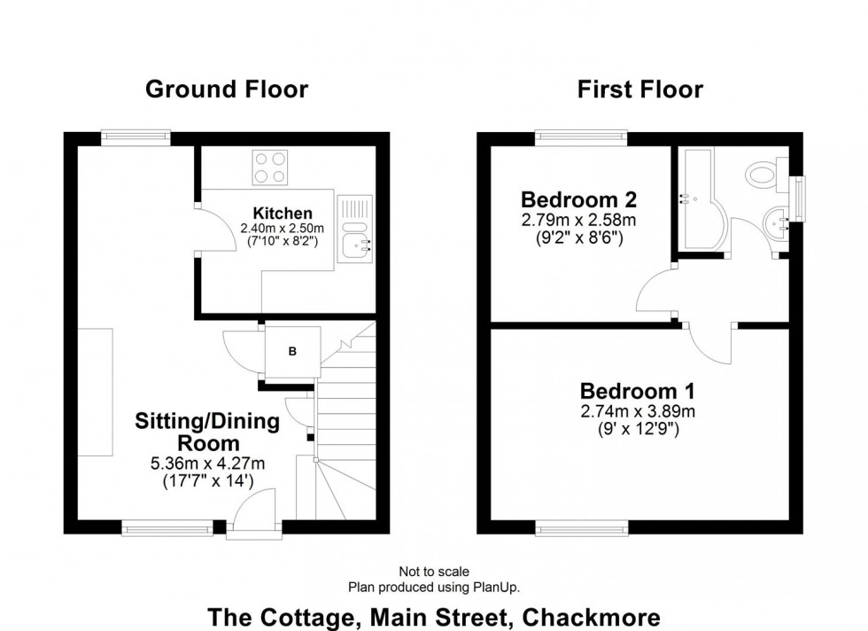 Floorplan for Main Street, Chackmore