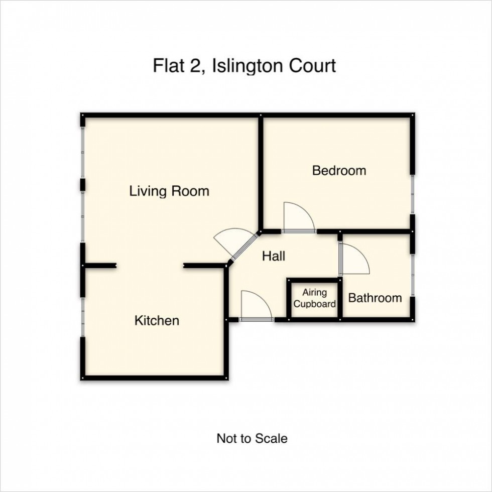 Floorplan for Islington Court, Islington Road, Towcester