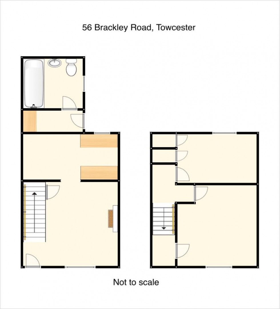 Floorplan for Brackley Road, Towcester