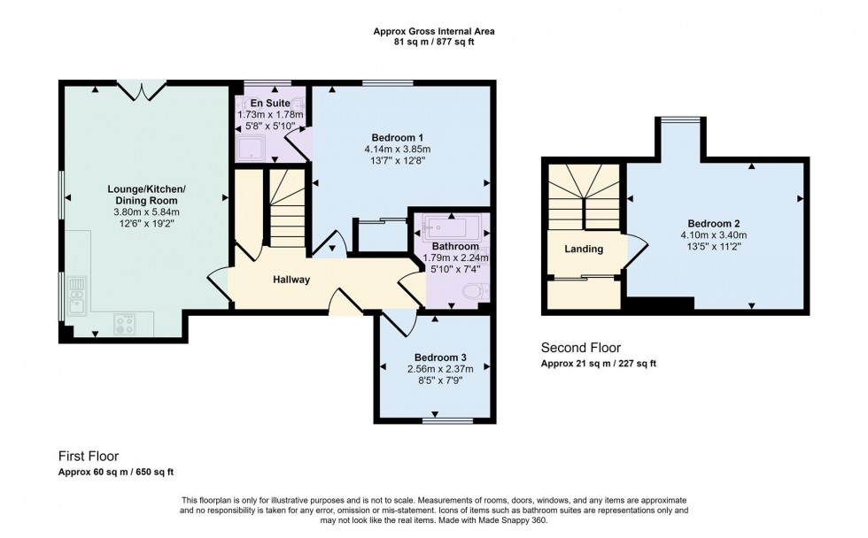 Floorplan for 73 Reffield Close