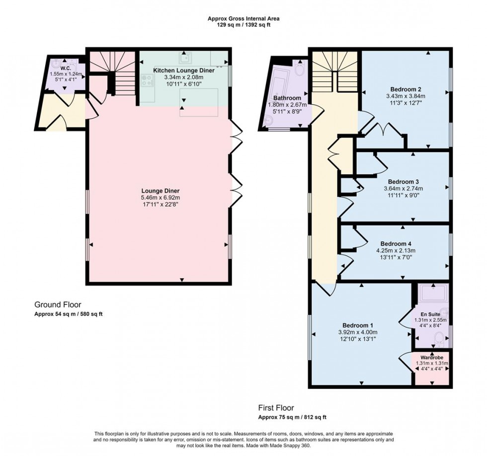 Floorplan for Moat Lane, Towcester