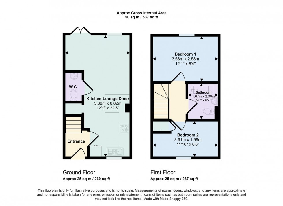 Floorplan for Hamilton Drive, Towcester