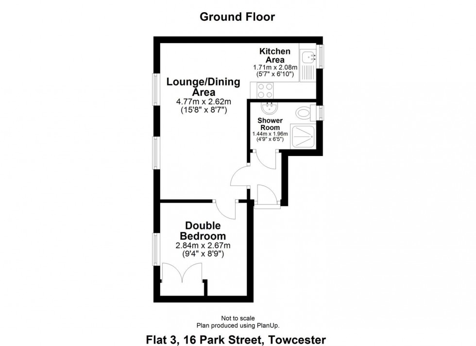 Floorplan for Park Street, Towcester