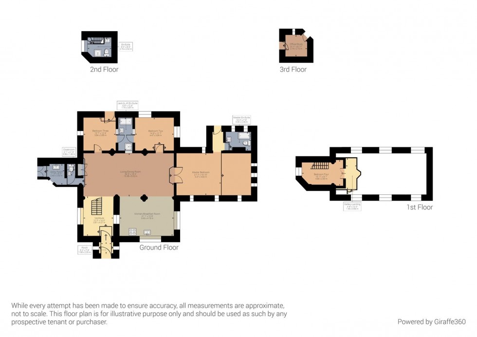 Floorplan for St. Peters Church, Little Oakley