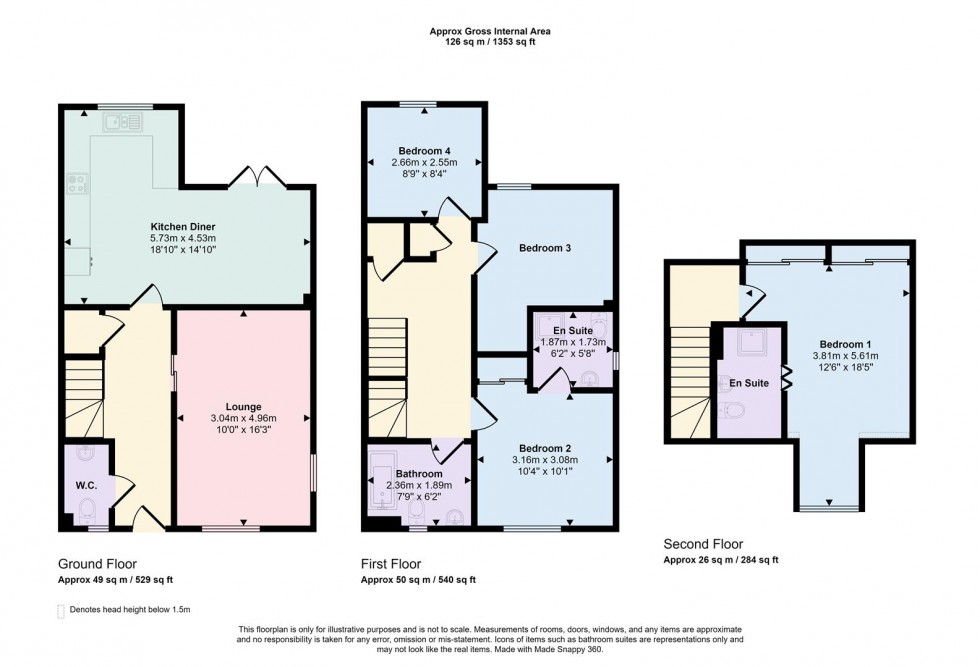 Floorplan for Brooklands