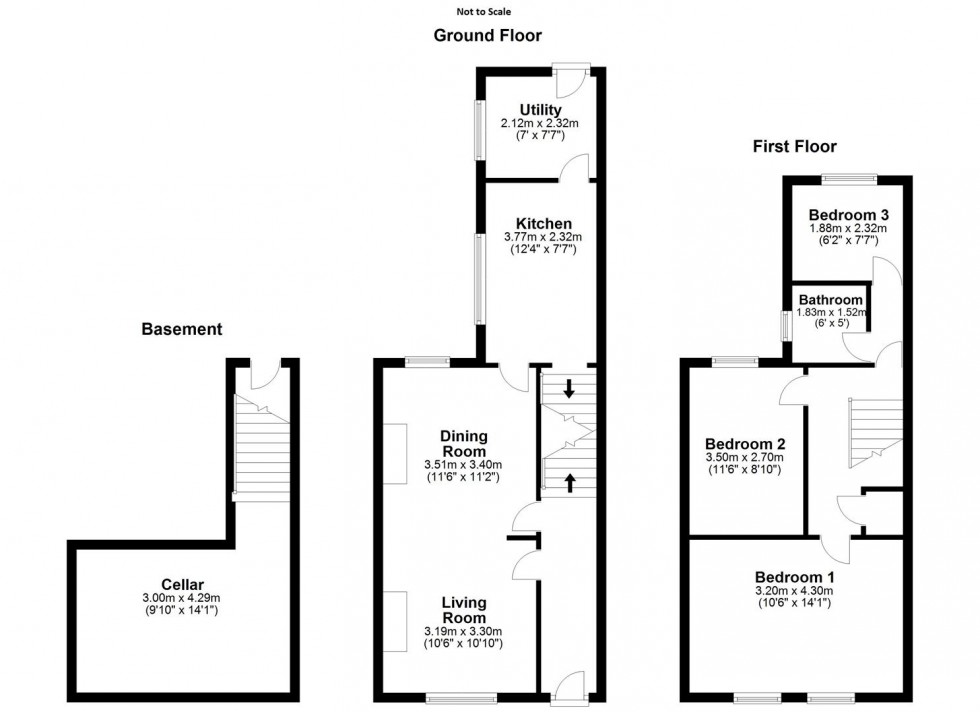 Floorplan for Perry Street, Northampton