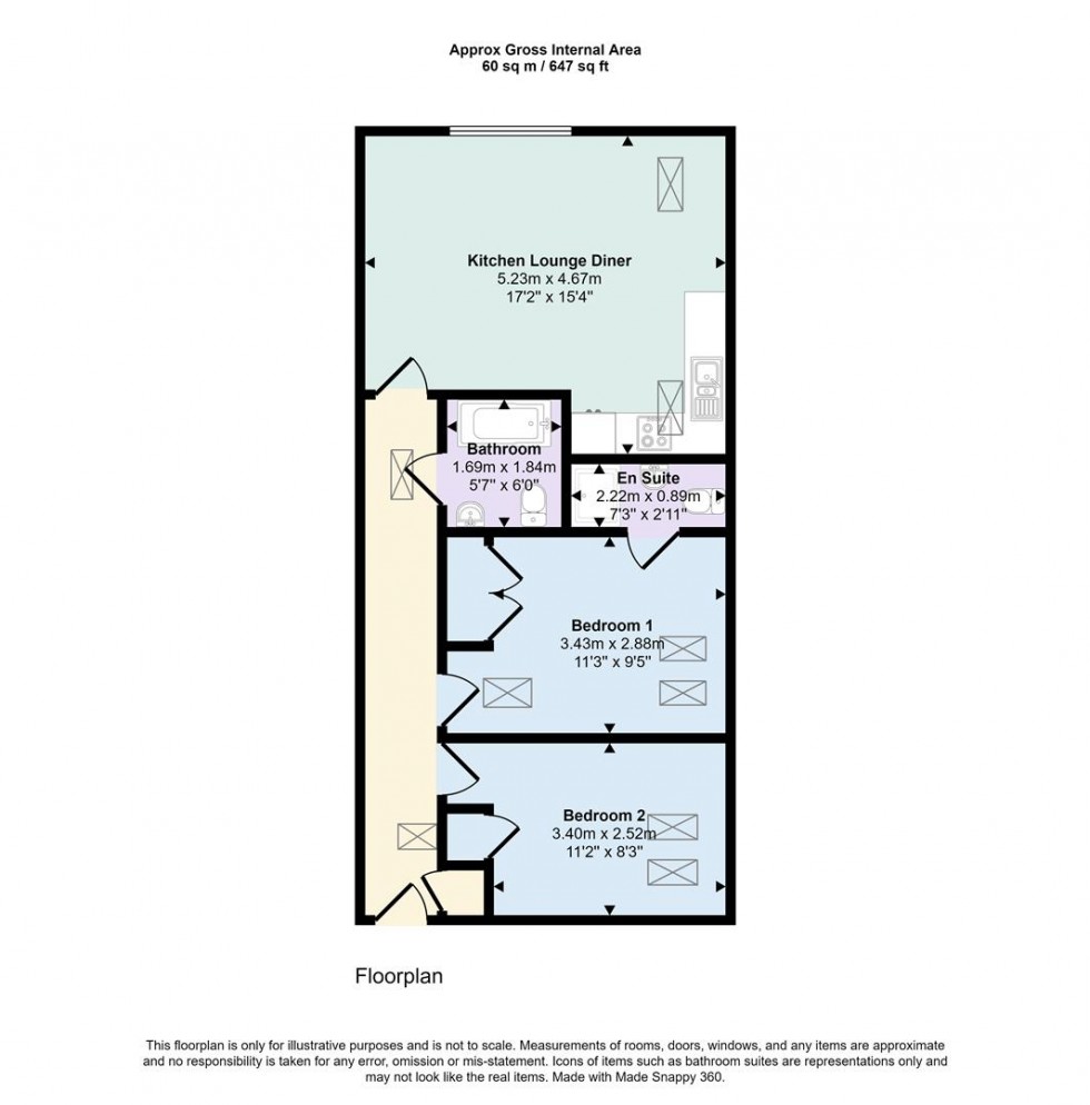 Floorplan for Moat Lane, Towcester