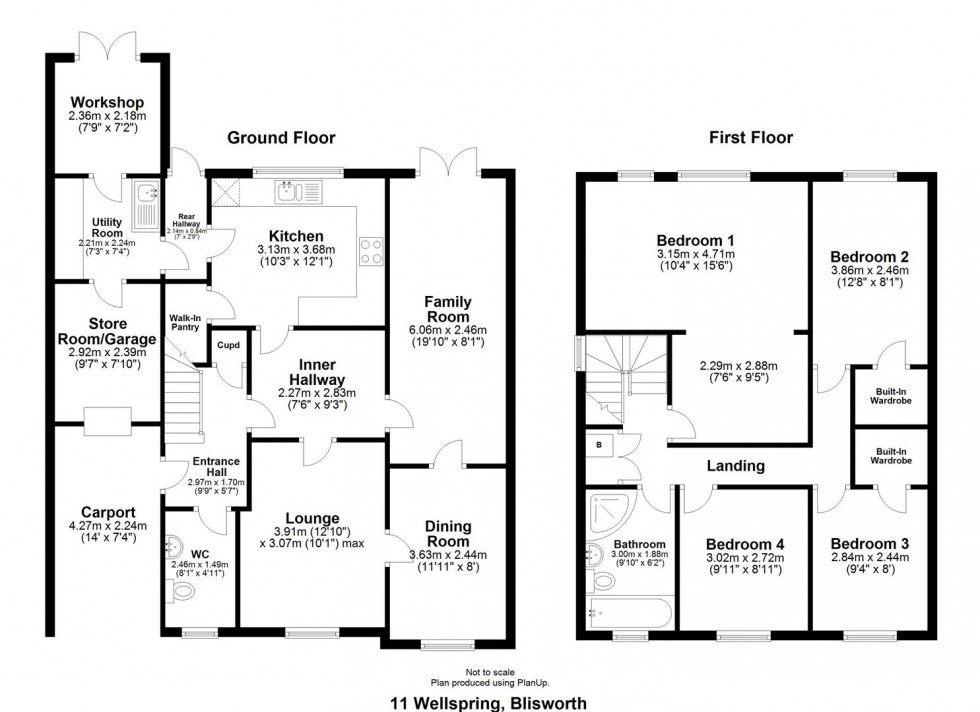 Floorplan for Wellspring, Blisworth