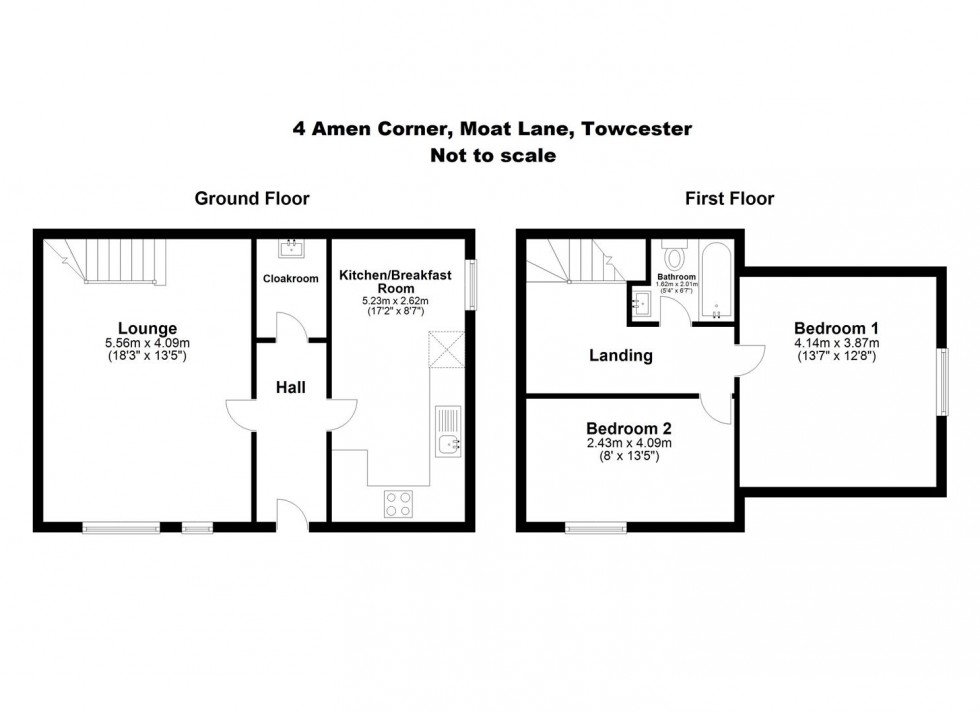 Floorplan for 4 Amen Corner